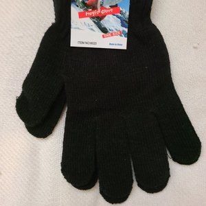 SUBZERO UNISEX BLACK GLOVES